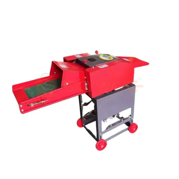 Chaff-Cutter-with-Gear-and-Conveyor-Belt Chaff Cutter with Gear and Conveyor Belt - Petrol Engine