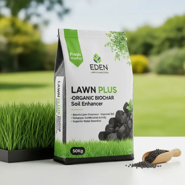 5o kg eden lawn plus 50Kg Lawn Plus - Premium Biochar Soil Enhancer for Greener, Healthier Lawns
