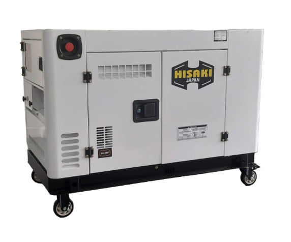 hisaki 19.375 kva generator Hisaki Japan Silent Diesel Generator 16.25 KVA with ATS (Single/3 Phase)